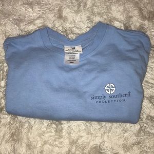 Simply Southern Blue Printed T-Shirt